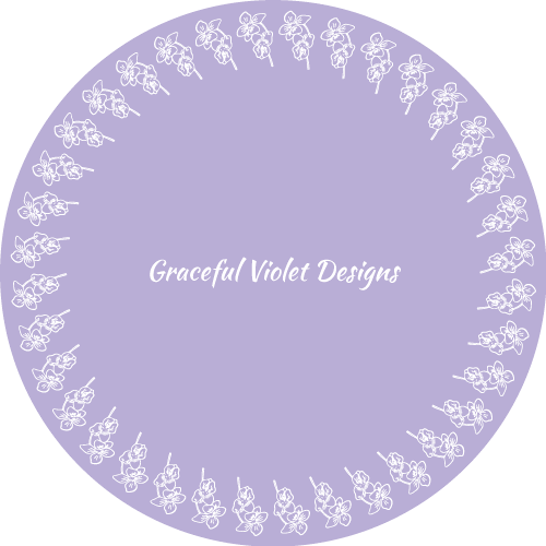 Graceful Violets Designs Logo